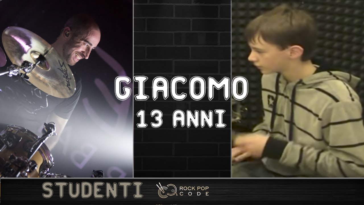 Corso di batteria e lezioni di batteria online di Cristian Colusso - Giacomo