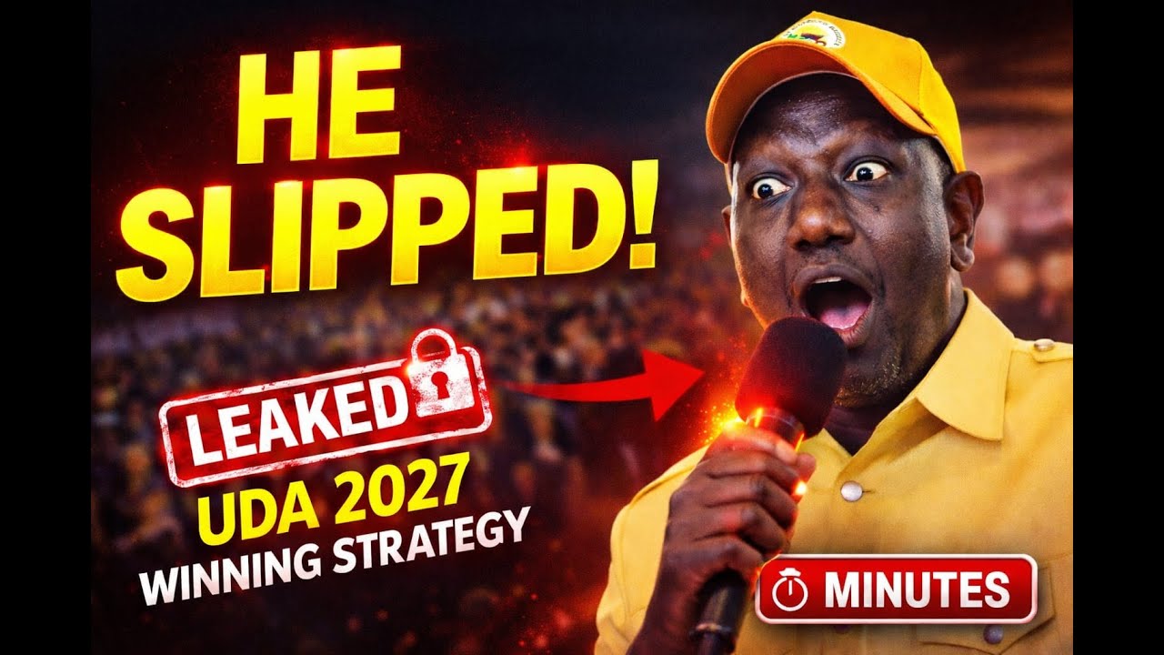 President Ruto leaks UDA winning strategy for 2027 elections by mistake #breaking #news #foryou #UDA