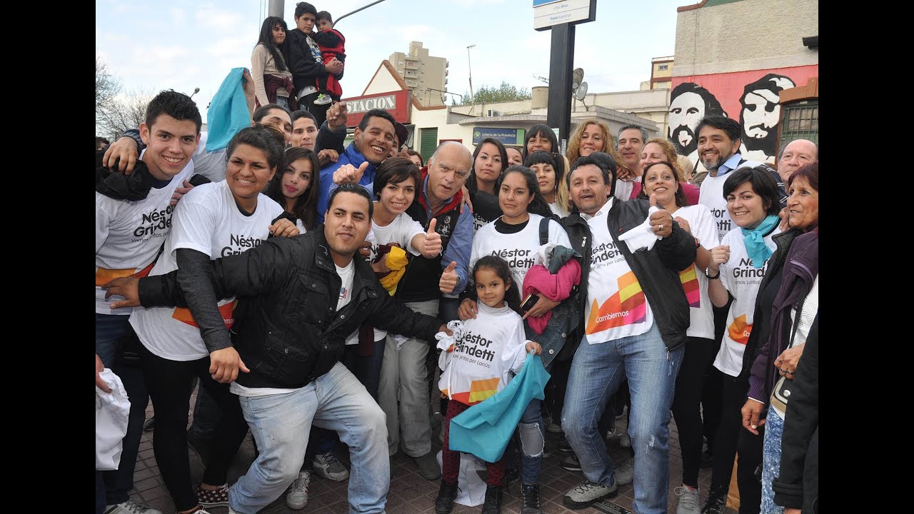 FELIZ CUMPLEA&Ntilde;OS LANUS ! - N&eacute;stor Grindetti - Vamos Juntos por Lan&uacute;s
