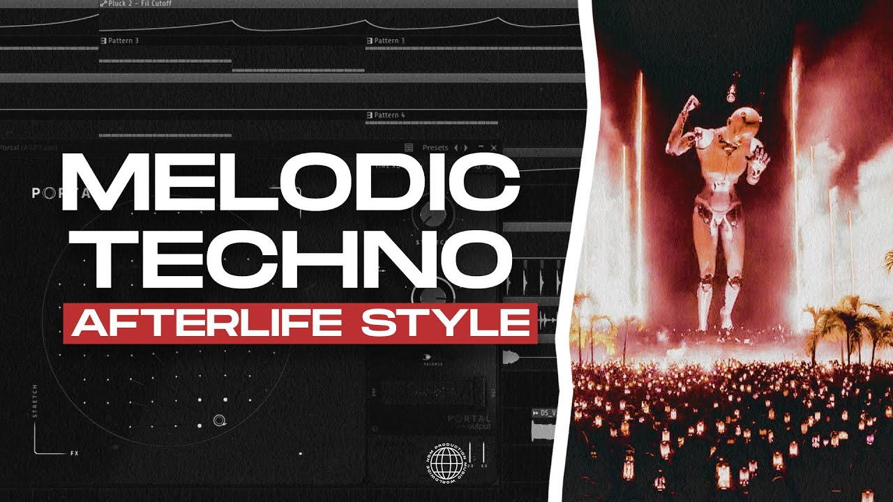 🔥 FLP | HOW TO AFTERLIFE STYLE | MELODIC TECHNO | FL Studio Project | 2023