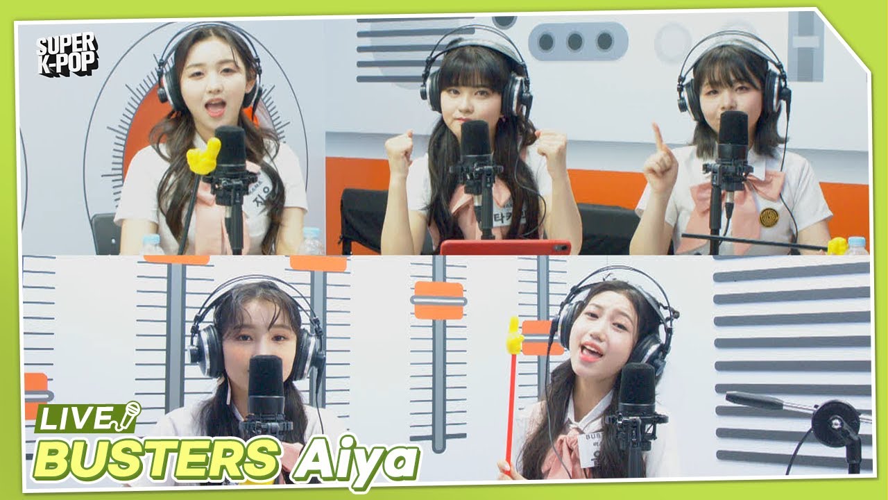 BUSTERS (버스터즈) - Aiya (아이야) | K-Pop Live Session | Super K-Pop