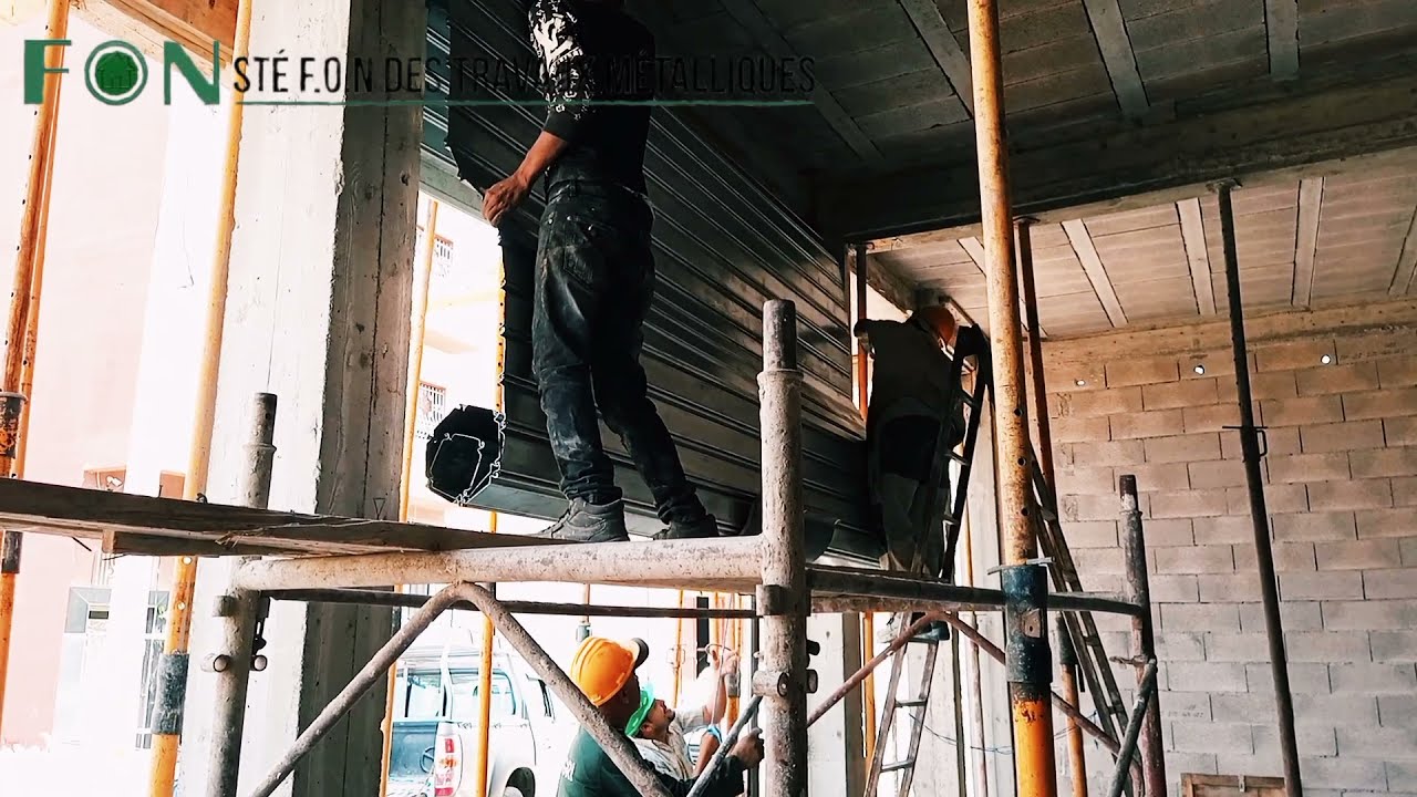Les rideaux métalliques