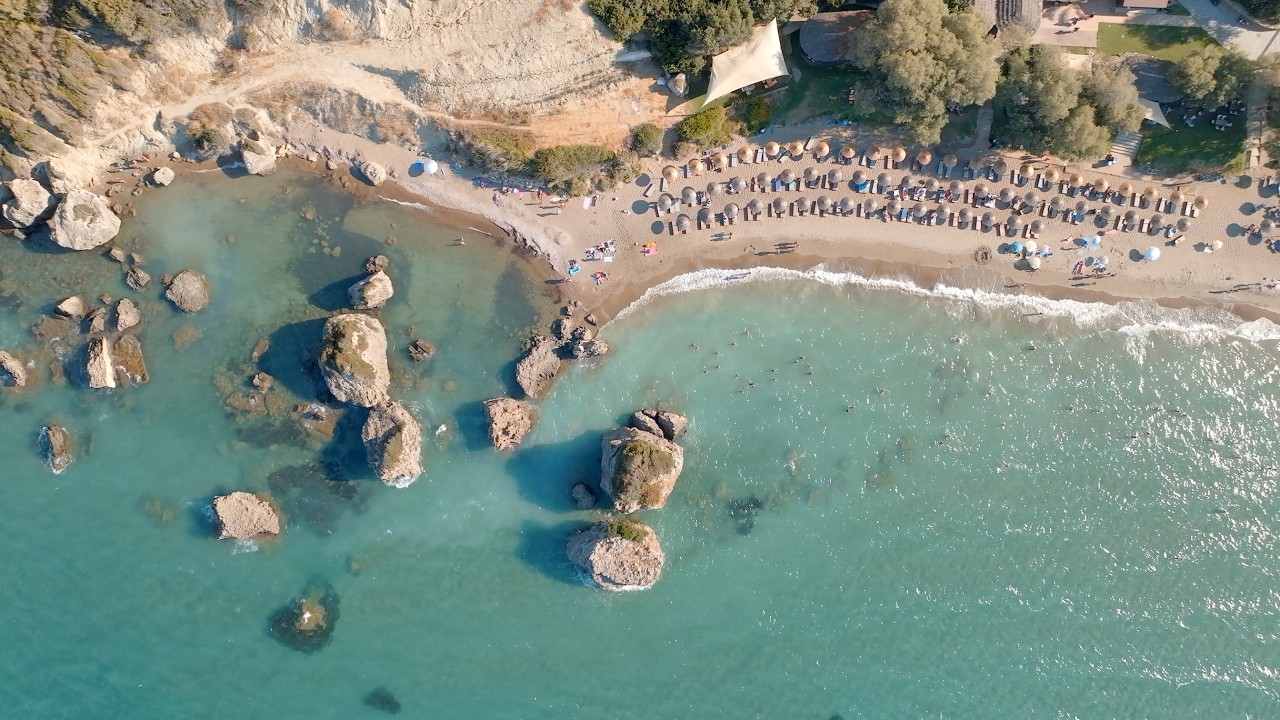 Porto Zoro Beach Zakynthos in 4K 🇬🇷 Stunning Drone Views of Zante&rsquo;s Hidden Paradise