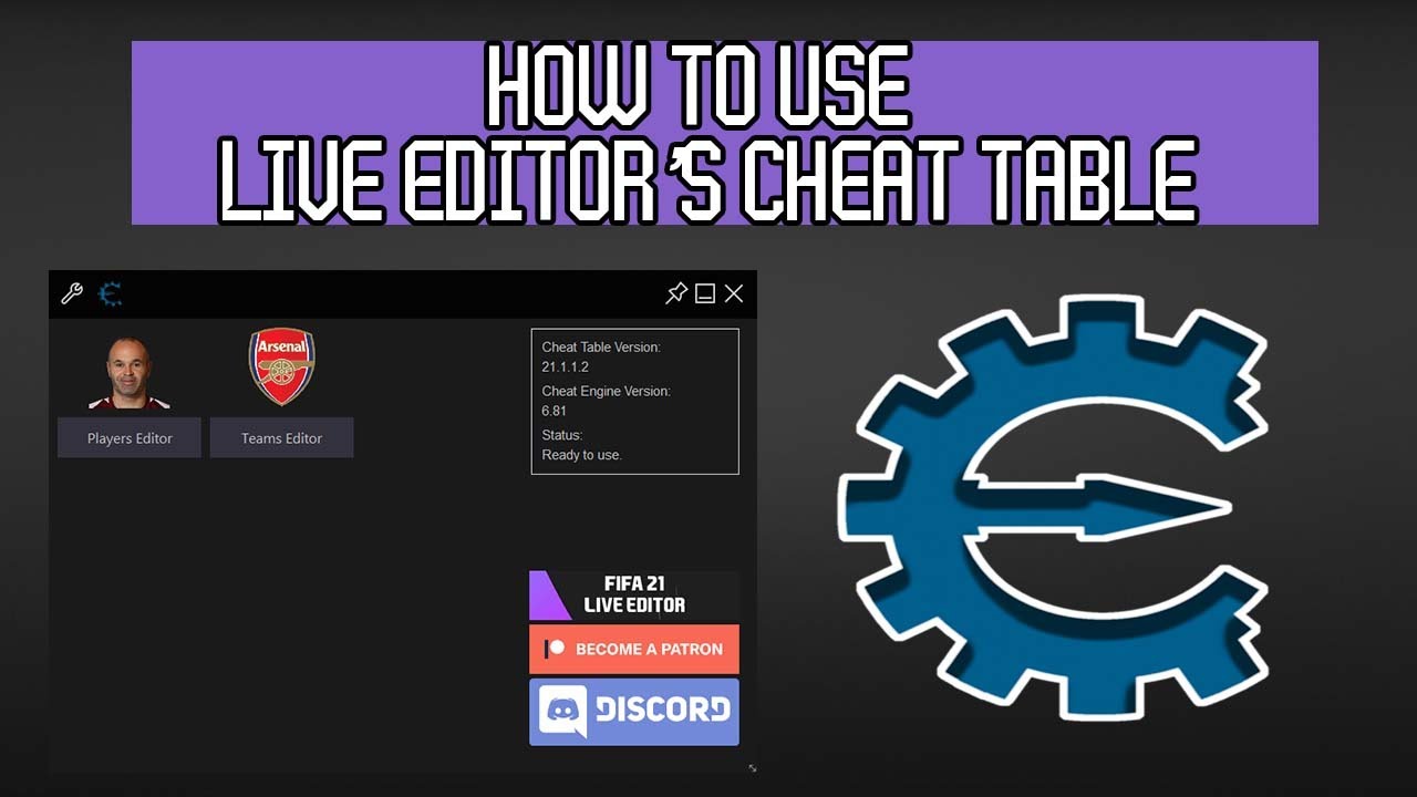 Fifa Live Editor Tutorial