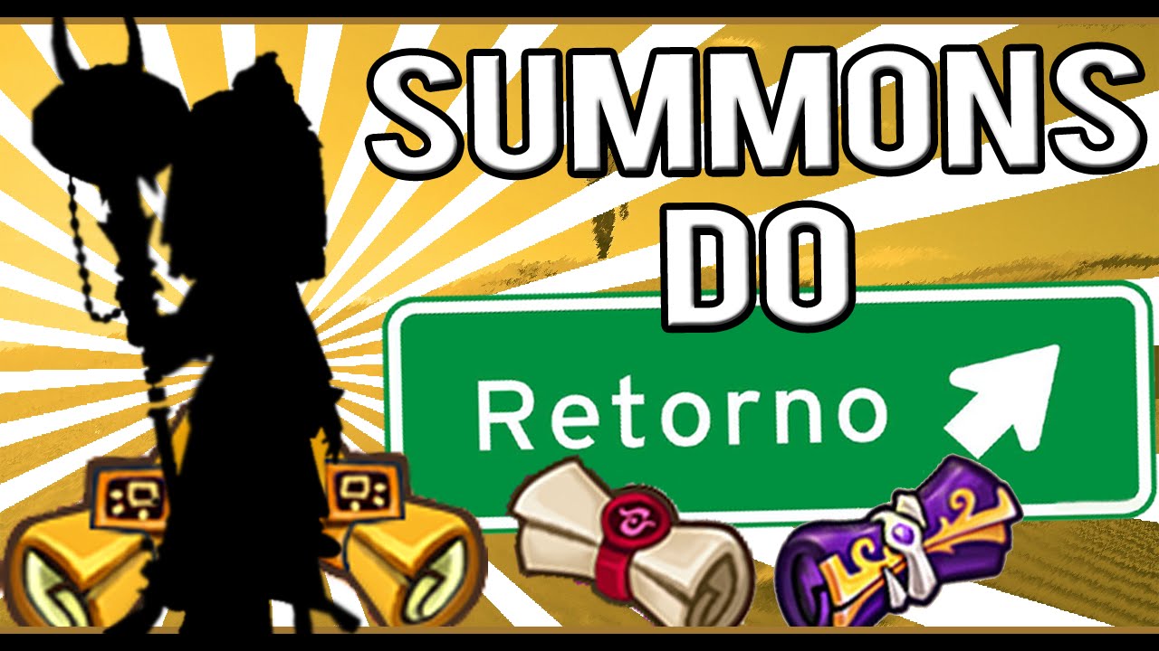 SUMMONS DO RETORNO - MEU NOVO NATURAL 5 ESTRELAS !