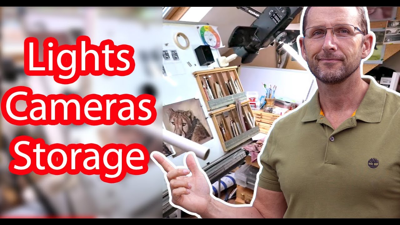 Practical Art Studio Tour &ndash; A REAL Functional Studio that works - Artist Jason Morgan