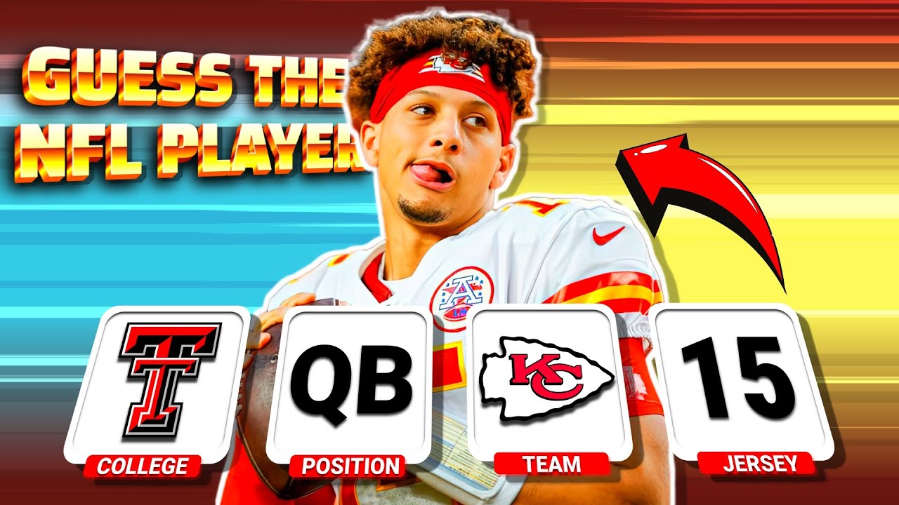 Guess the NFL Player in 4 Clues! | NFL Quiz Challenge
