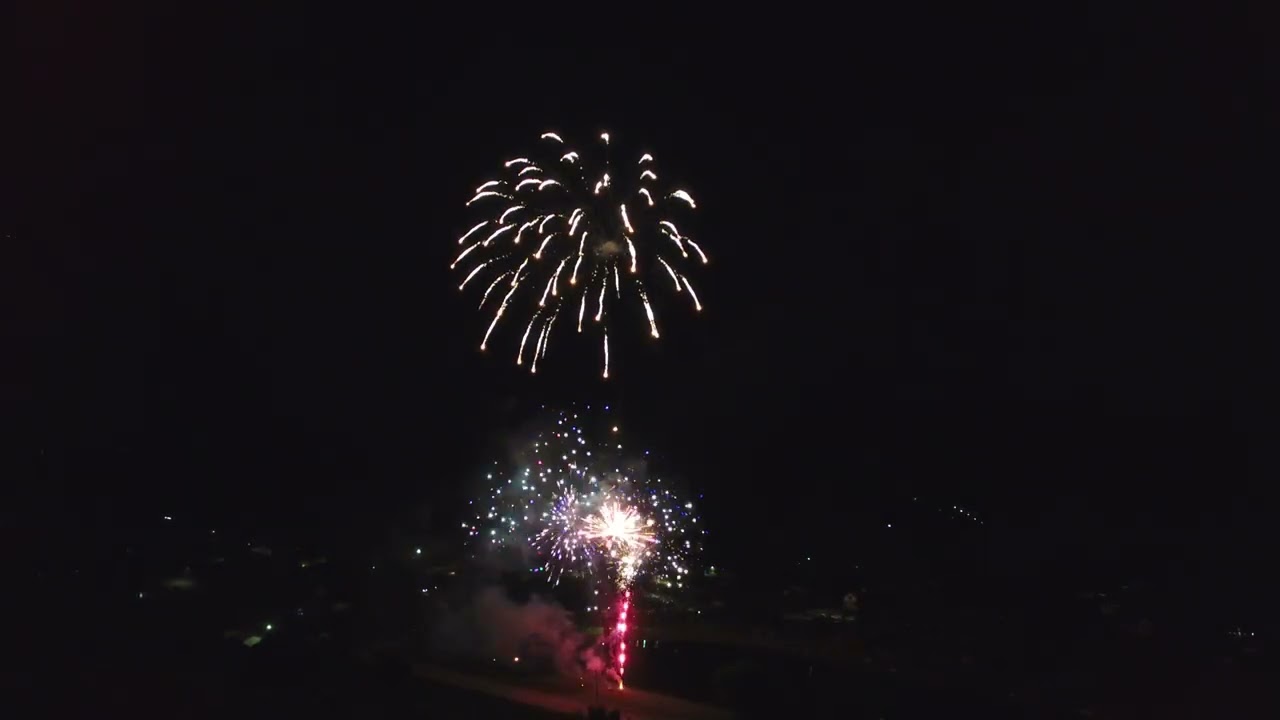 Knapp Waterskip Fireworks 6-29-24 Part 2