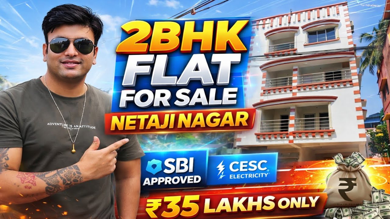 Brand New 2BHK Ready To Move Flats For Sale in Netaji Nagar with Lift / First Floor / SBI APPROVED