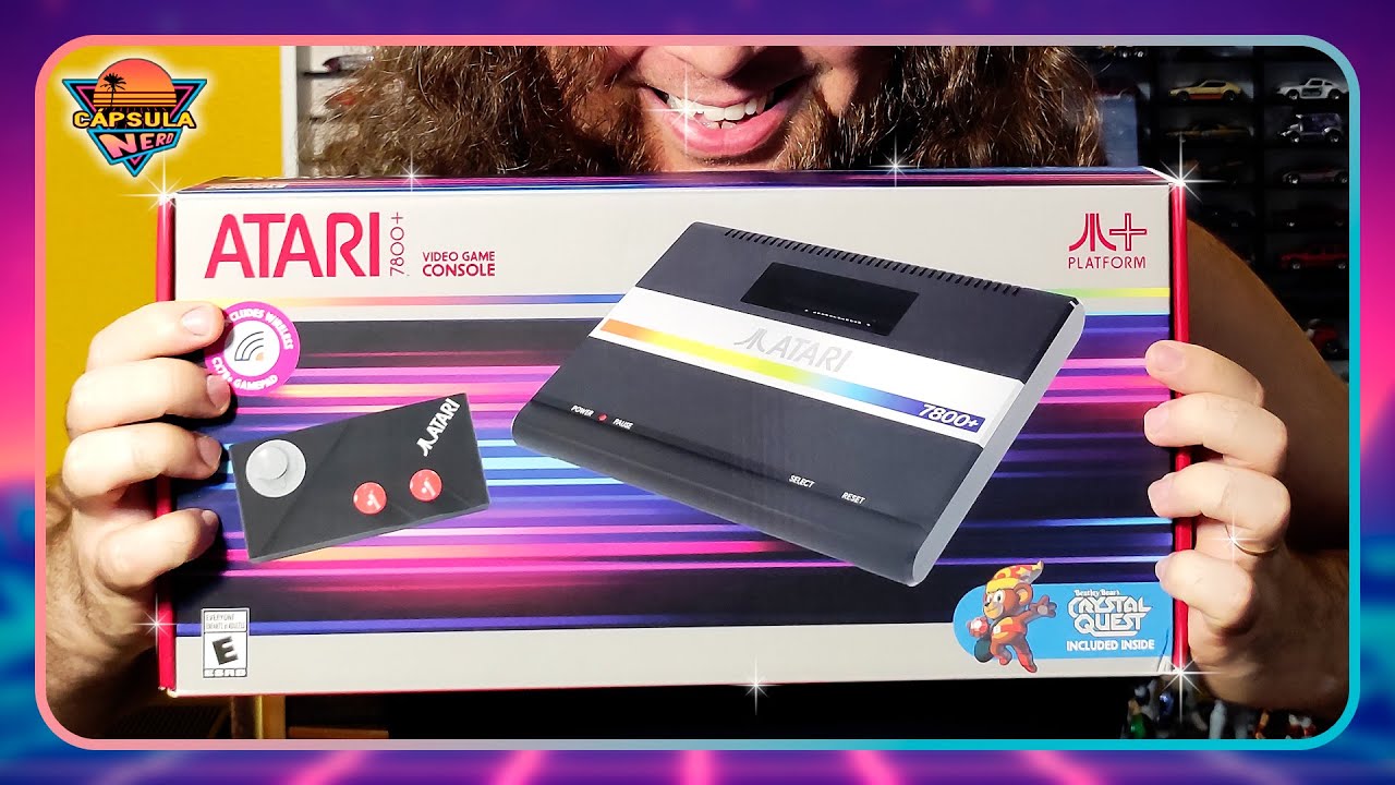 🕹️ATARI 7800 PLUS - A ATARI ESTÁ MAIS VIVA DO QUE NUNCA! Unboxing & Review 🕹️ #atari