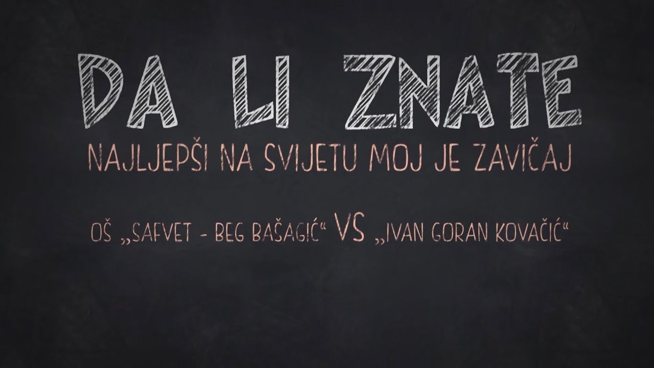 Kviz znanja „Da li znate...“ općina Gradačac - 20.05.2018.