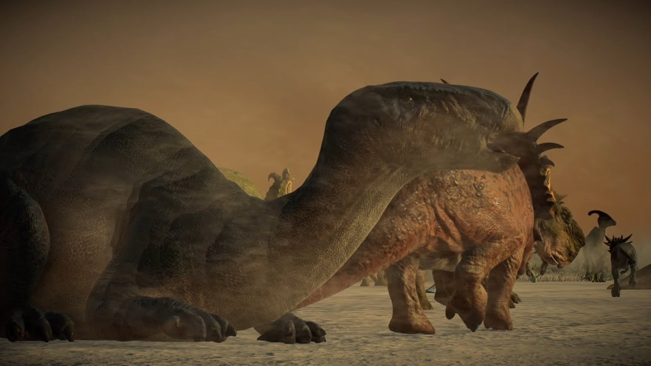 Aladar meets the Herd - Dinosaur (2000) | Jurassic World Evolution 2