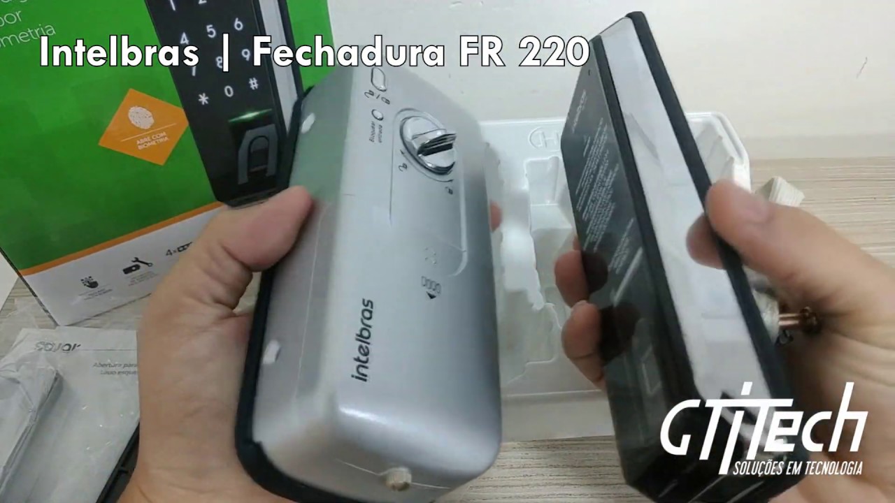 Unboxing - Fechadura Digital FR 220 Intelbras