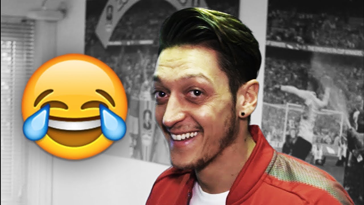 What is Mesut Ozil doing? Assisting...