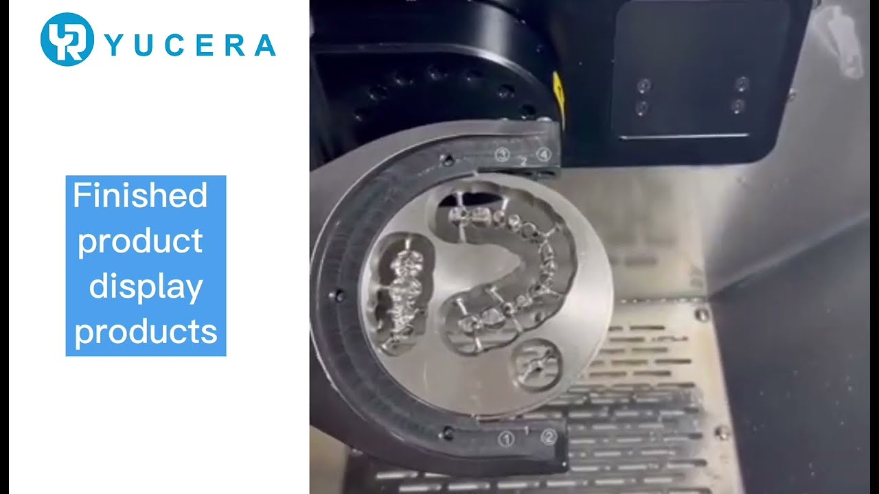 Yucera GSL-5T 5 axis metal dental milling machine for zirconia discs, lithium disilicate, titanium