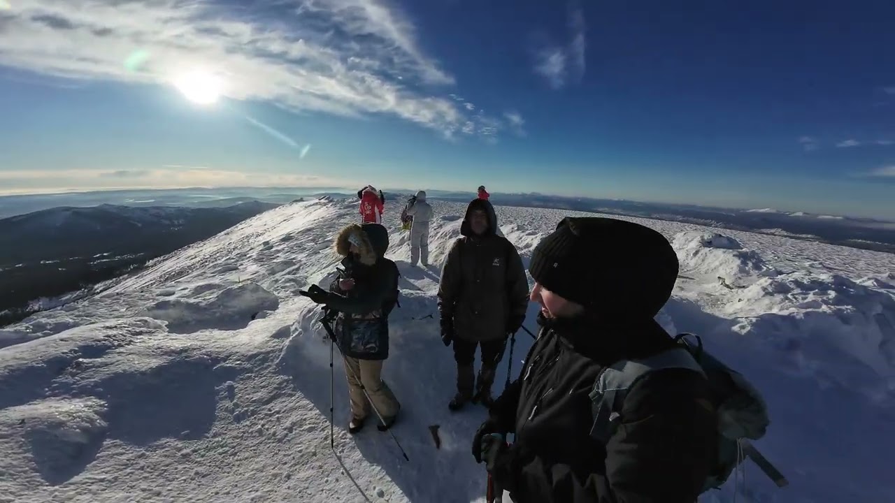 Поход на Большой Иремель, Уральские горы #mountains #горы #winter 