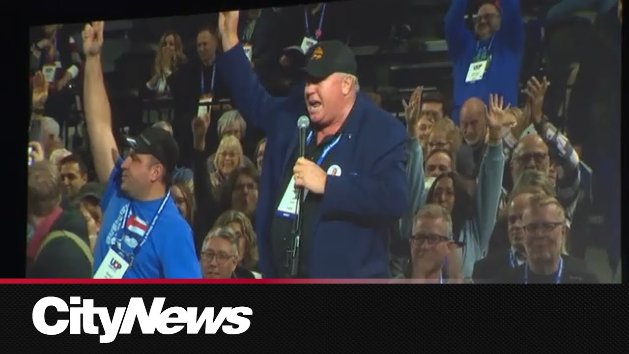 Alberta premier responds to boos at UCP AGM