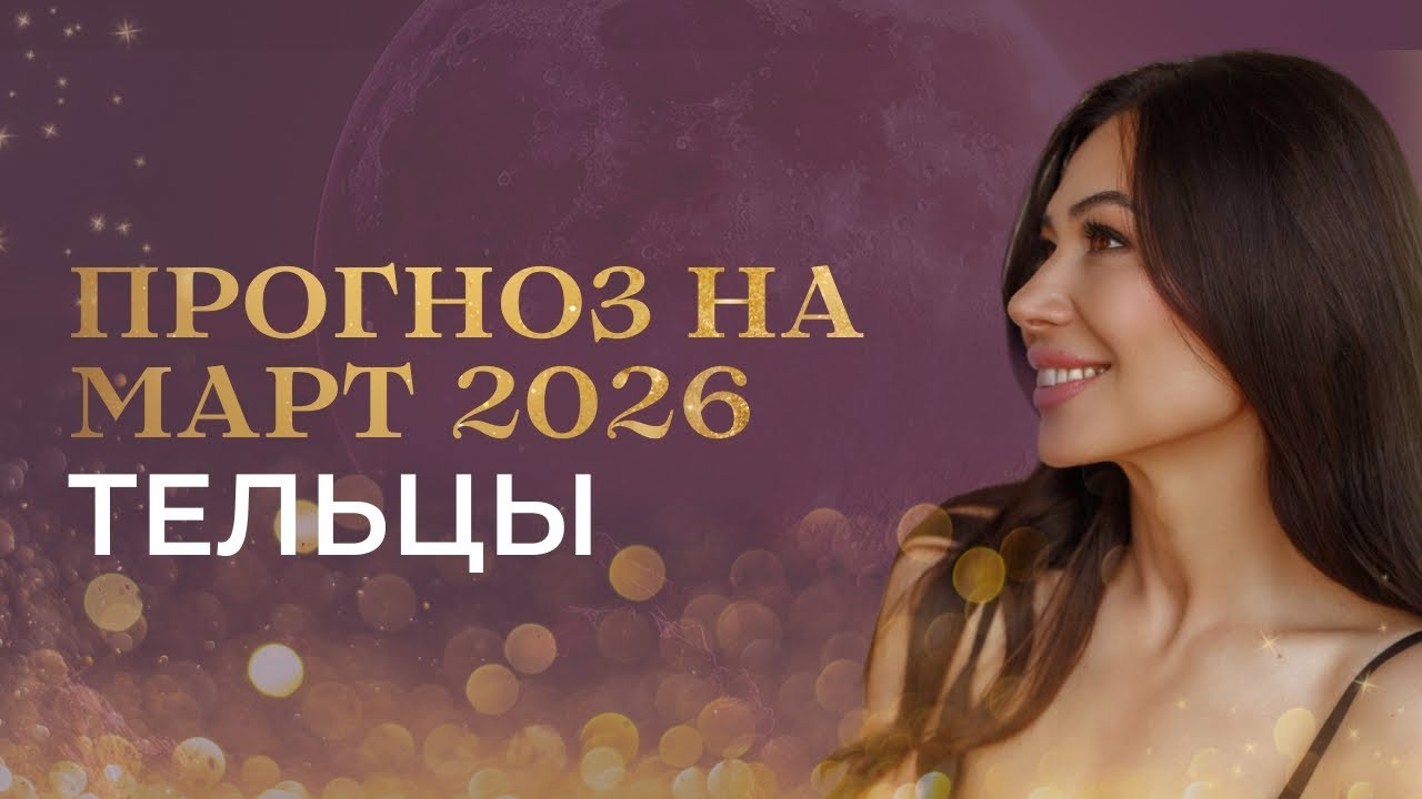 ТЕЛЬЦЫ - ПРОГНОЗ НА МАРТ 2026 от Валерии Бондарь