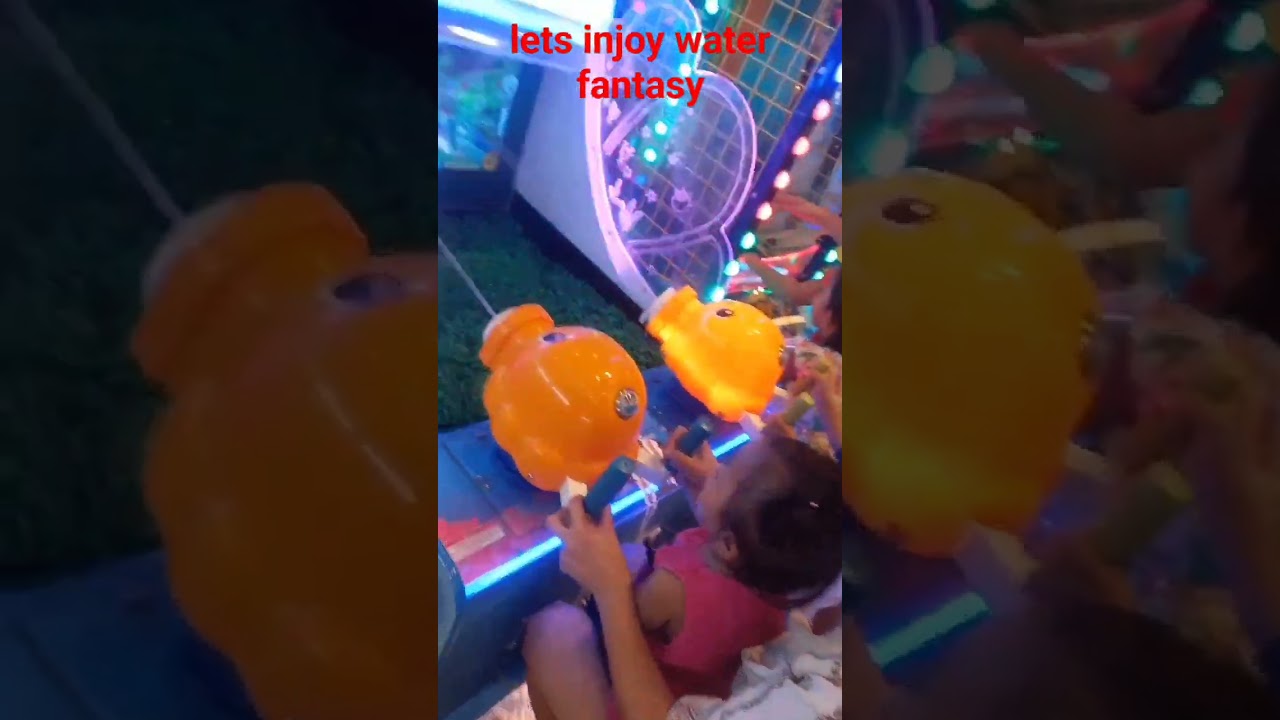 Playing water fantasy.