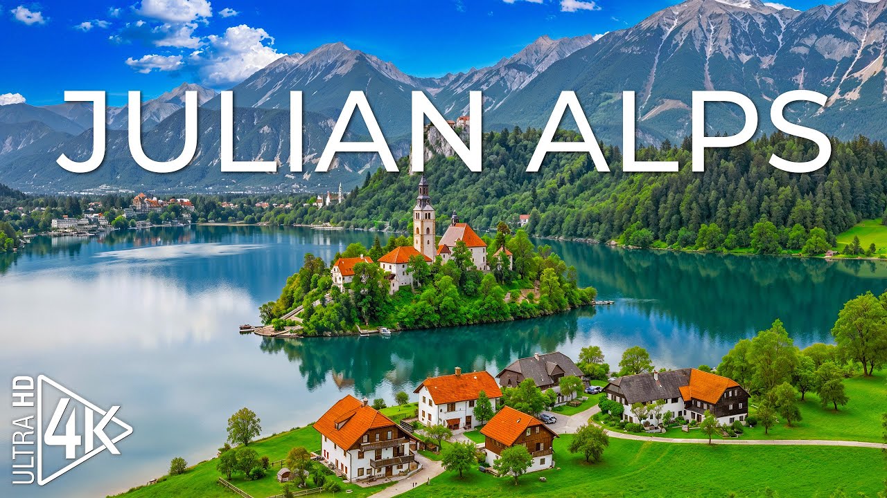 Julian Alps 4K 🏔️ Dramatic Alpine Peaks, Emerald Valleys & Timeless Mountain Landscapes of Europe