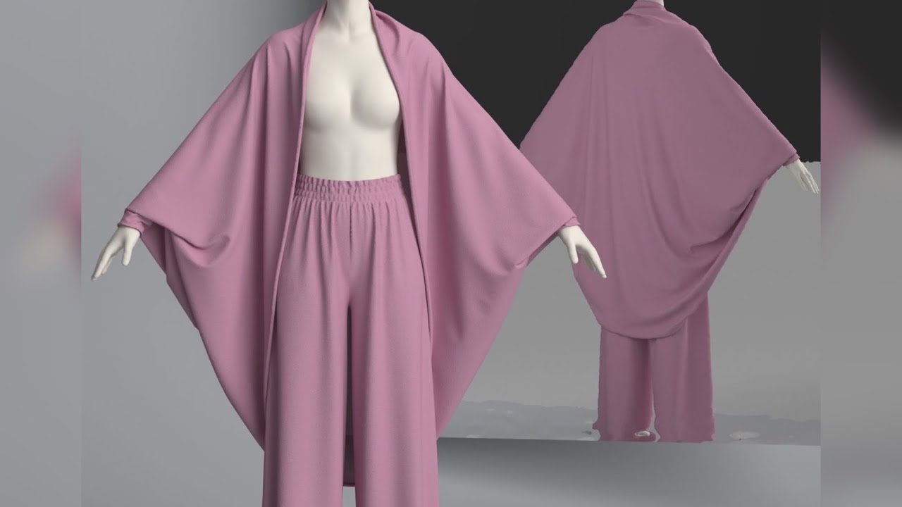 DIY, HOW TO CUT AND SEW A STYLISH COCOON COWL KIMONO | BEGINNER GUIDE TUTORIAL. 