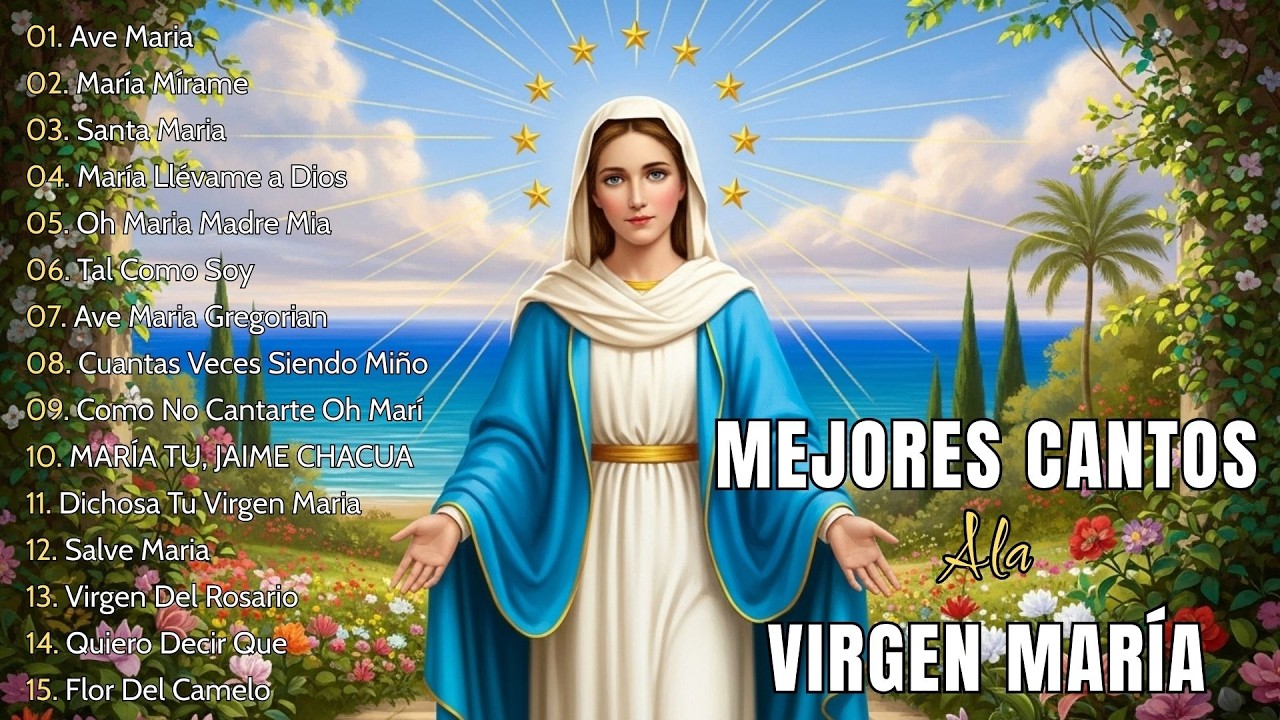 Cantos A La Virgen Mar&iacute;a | La Canci&oacute;n Mariana M&aacute;s Hermosa Del Mundo 2026🌹