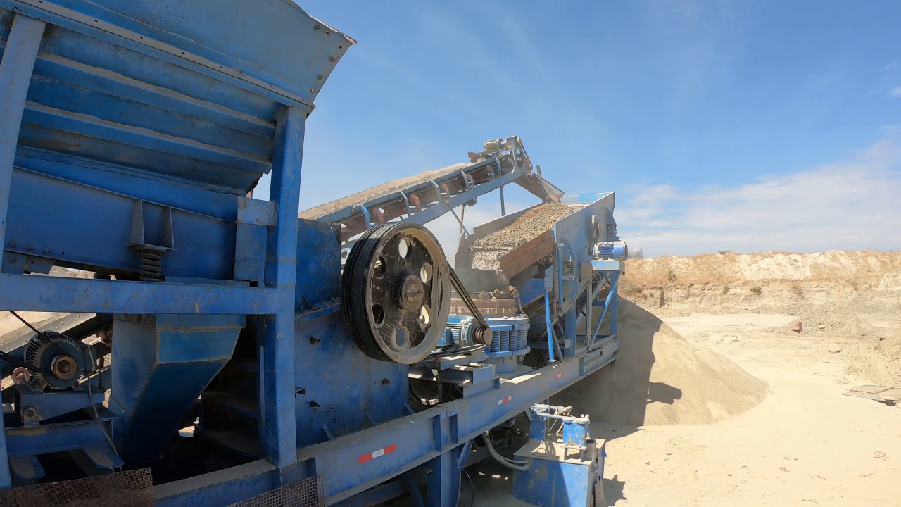 Vista posterior de Planta Chancadora