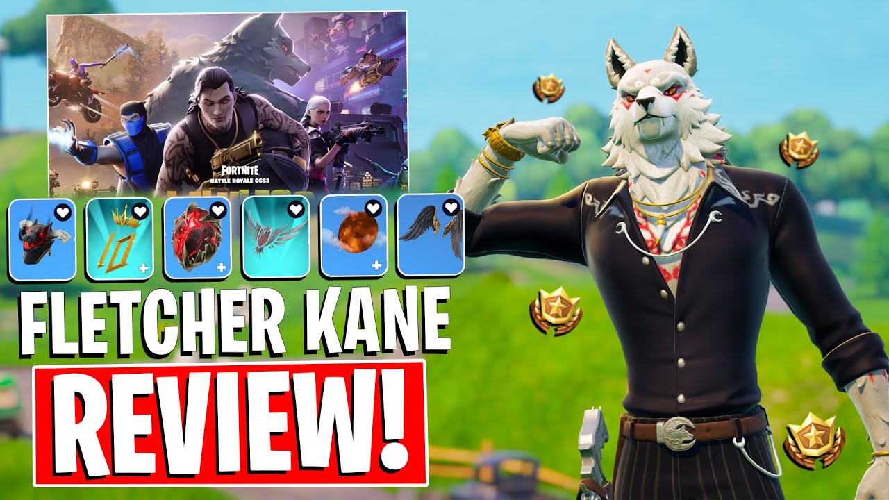 FLETCHER KANE тащит! Обзор боевого пропуска | Геймплей + Комбо!