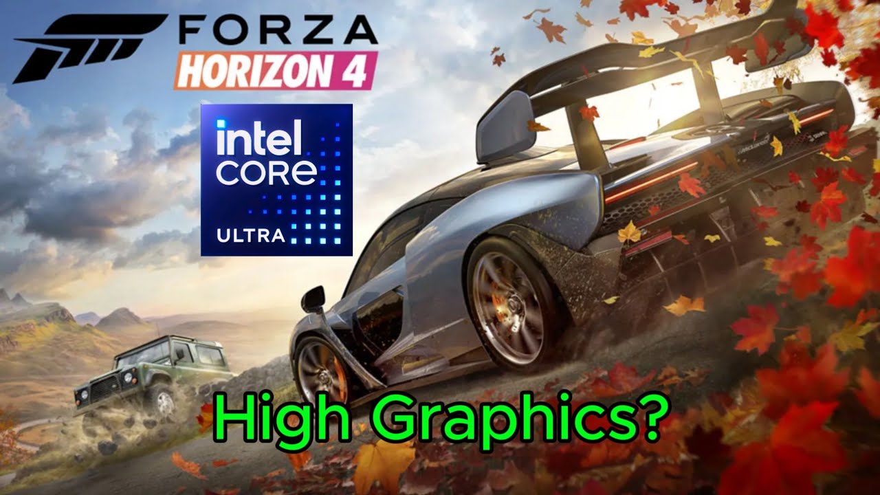 Forza Horizon 4 on Intel Core ULTRA 5 125H ft. Samsung Galaxy Book 4 Pro