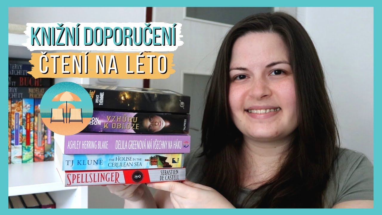 🏖️ ČTENÍ NA LÉTO | KNIŽNÍ TIPY 📚 Feel-good knihy, fantasy, sci-fi, rom-com 🌞