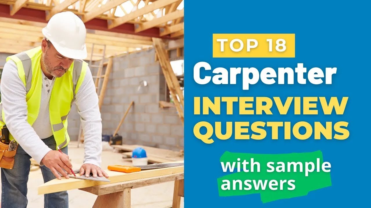 Carpenter Interview Questions and Answers for 2026
