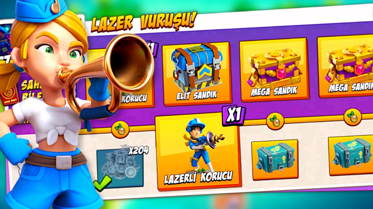 YENİ KAHRAMAN LAZERLİ KORUCU - EFSANE OYUN Boom Beach: Frontlines TÜRKÇE - BÖLÜM 2