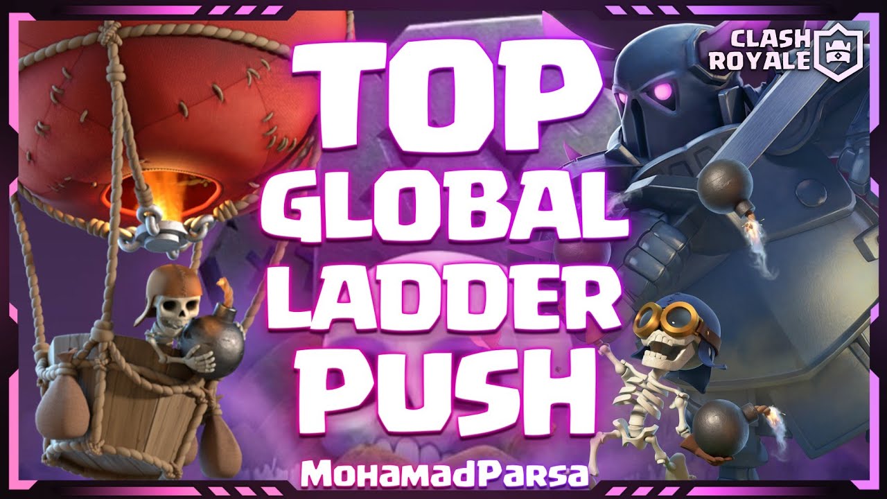 TOP LADDER +7600 WITH PEKKA BALLOON DECK ! Clash Royale