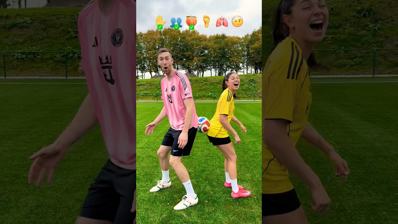 Можем ли мы заблокировать мяч каждой частью тела? 🤯