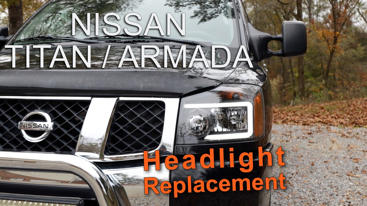Замена фар | Nissan TITAN 2004-2015 | OEDRO