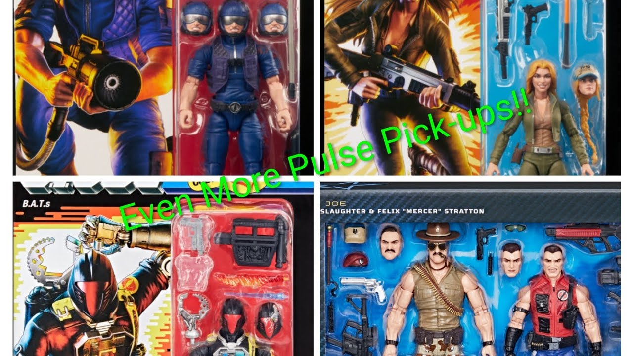 Another Pulse Pick-ups Video!! #gijoeclassified #transformers #motu #pokemon #marvel #dc 