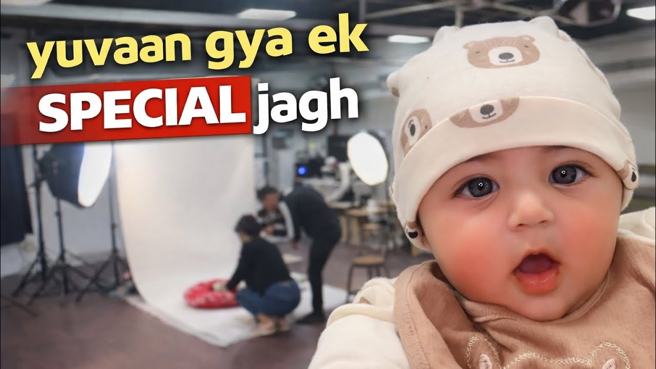 😍 Yuvaan ka first experience #vlog  #babyyuvaan  #shoot 