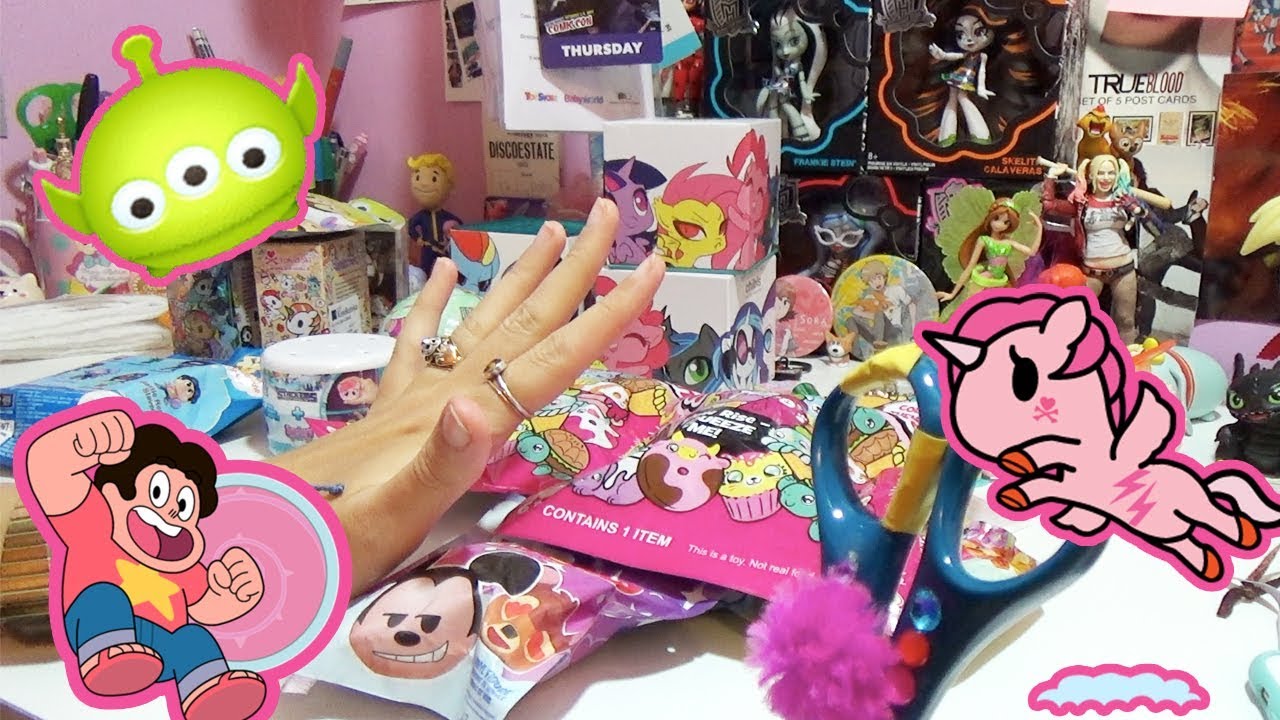 Blind Bags (non) WeekEnd! - DAGLI USA - Tokidoki , Tsum Tsum , Steven Universe & Squishy Americani !