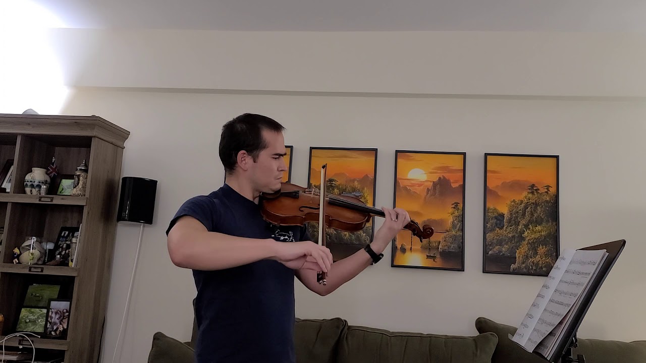 Dvořák Sonatina, Op. 100, 1st Movement (Solos for Young Violinists, Volume 2)