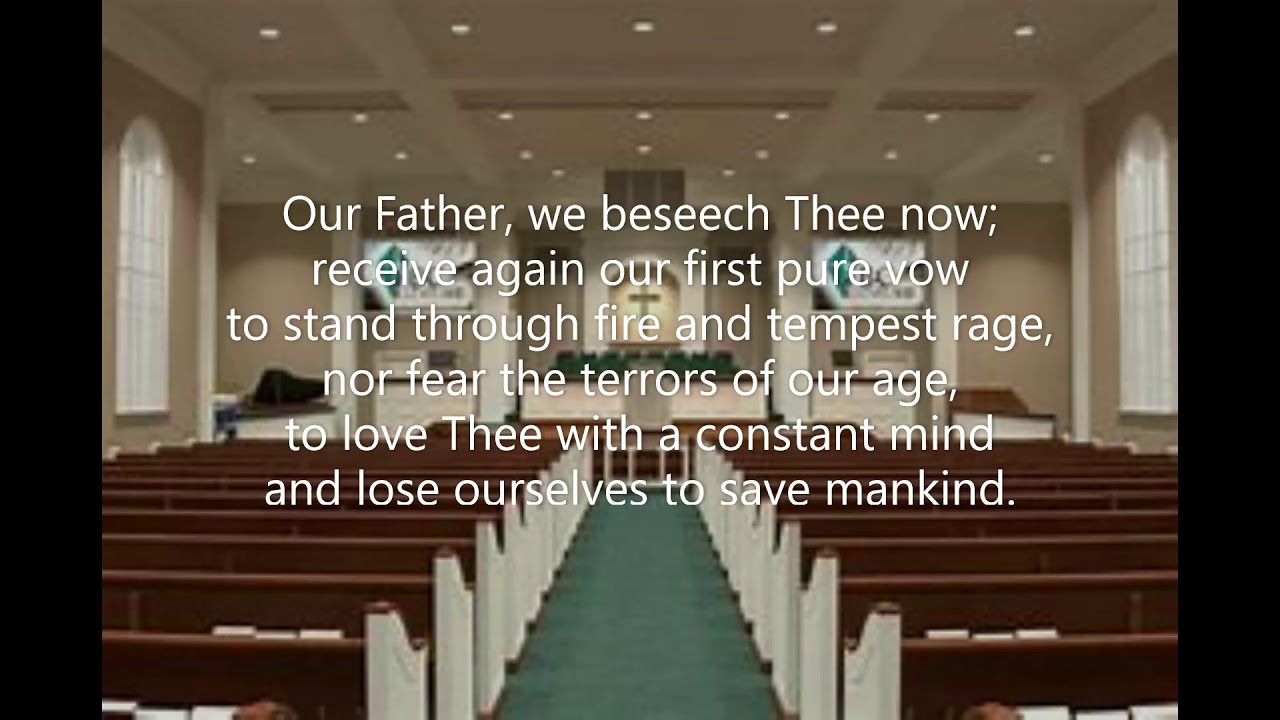 Eternal God Our Song We Raise (new tune) (Catherine Baird) SASB #05