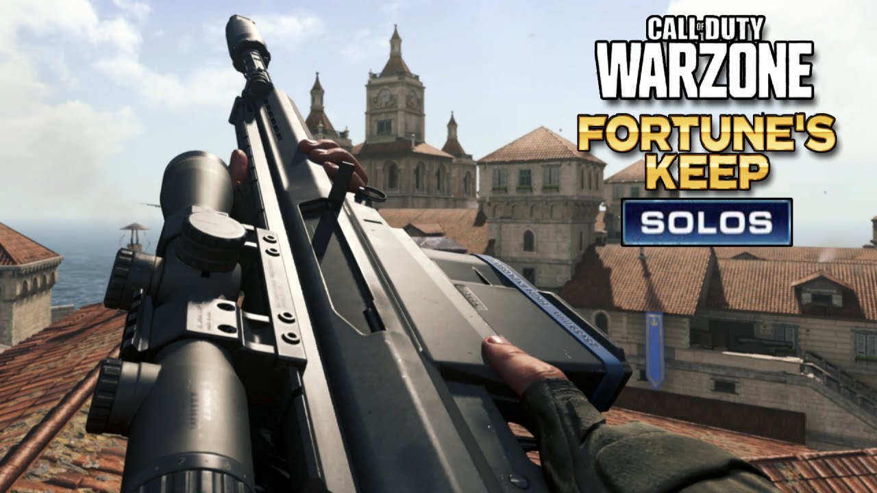 LVOA-C & XM109 on Warzone Fortune's Keep Solos PS5 Gameplay