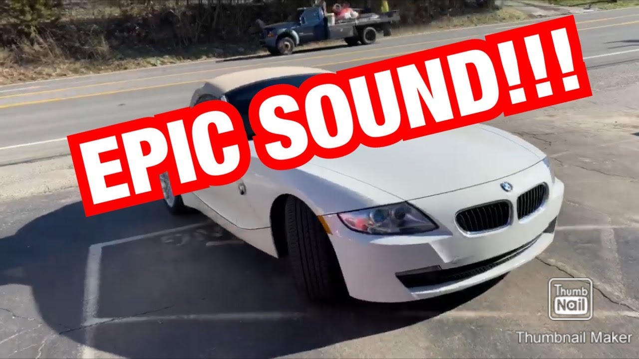 2006 BMW Z4 3.0L Si  EXHAUST w/ Resonator Delete & 14