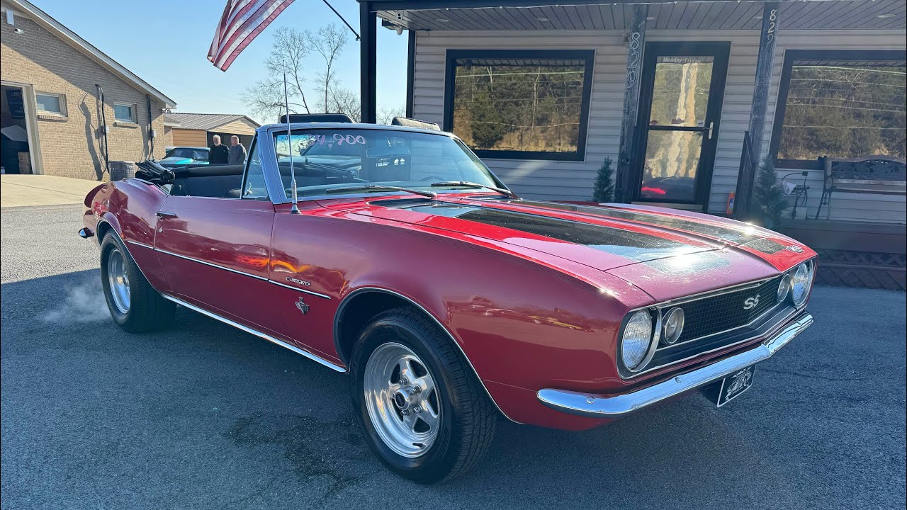 Test Drive 1967 Chevrolet Camaro Convertible $34,900 Maple Motors #3327