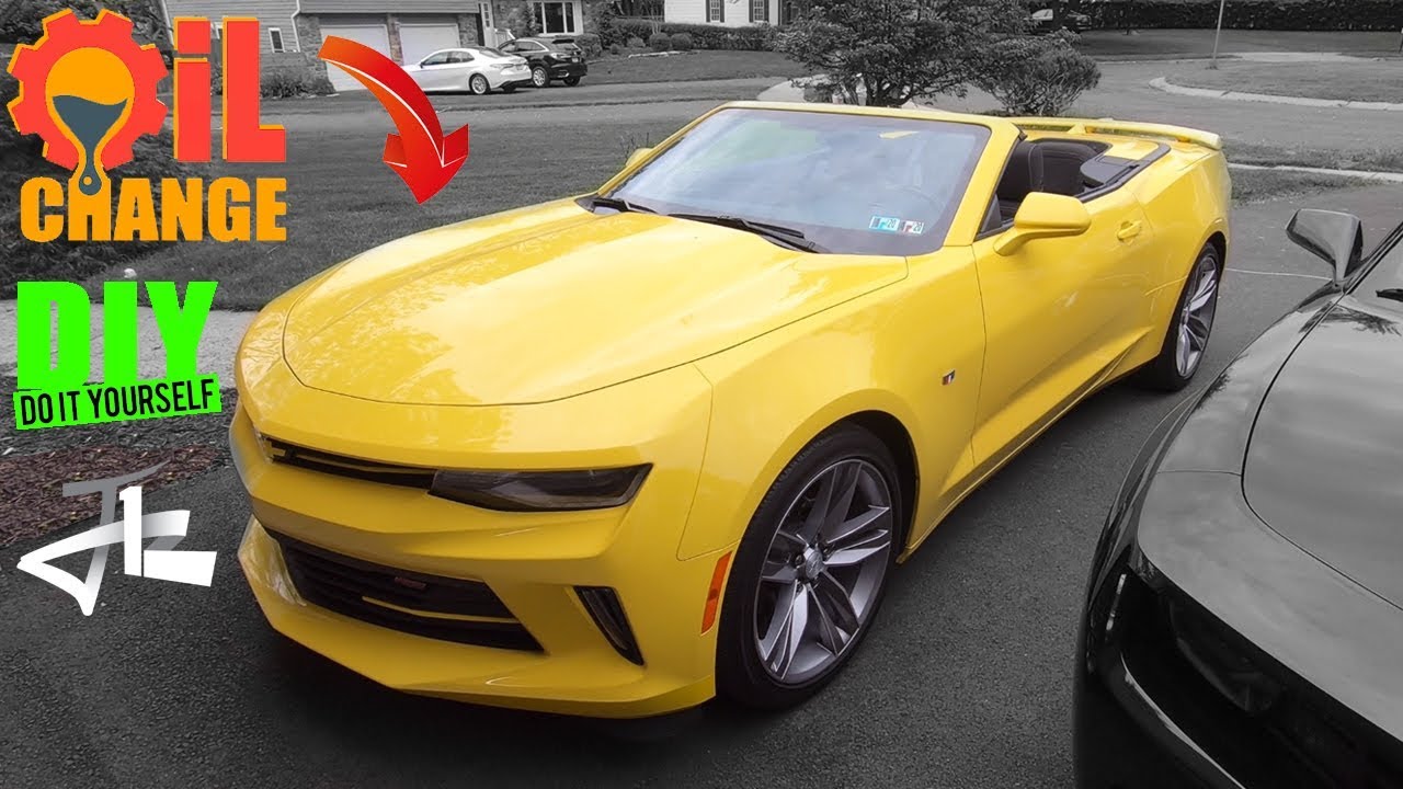 Руководство по замене масла в Camaro V6 2016-2018 годов своими руками