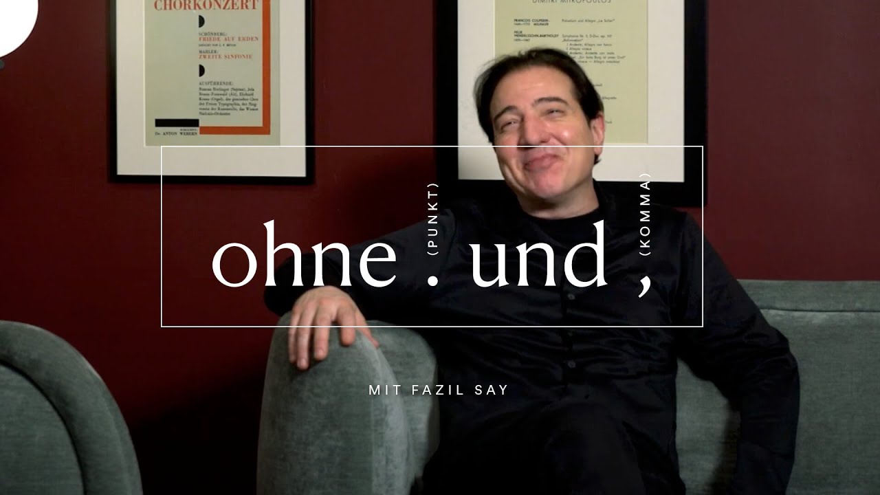 »Ohne Punkt und Komma« | mit Fazıl Say