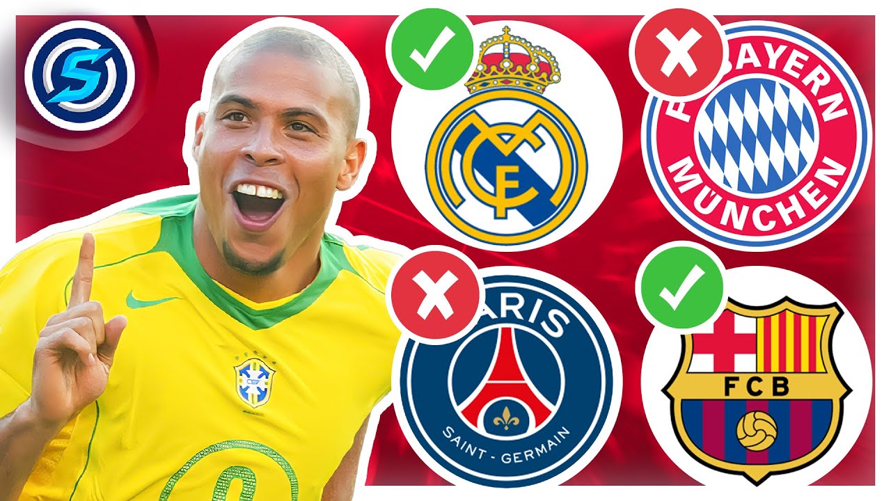 GUESS THE CLUBS WHERE THE PLAYER PLAYED - LEGENDS EDITION|FOOTBALL QUIZ