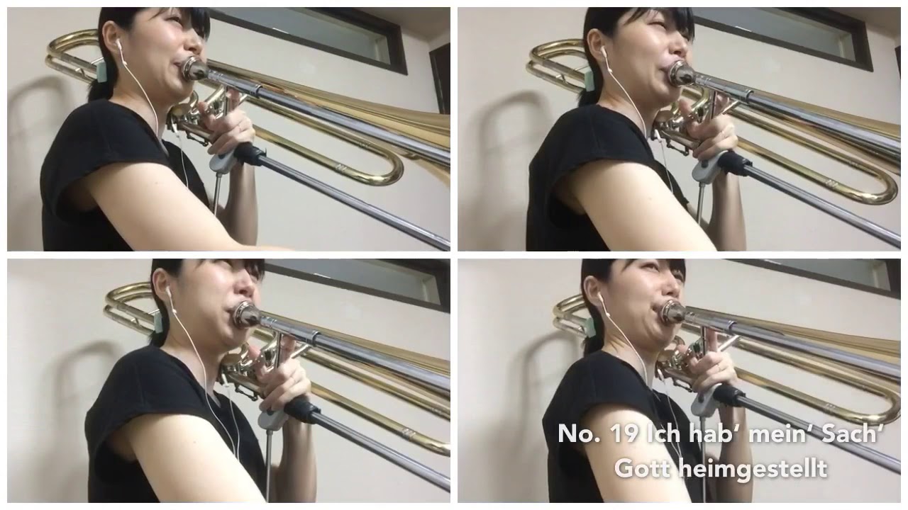 Bach Choräle No. 19 for 4 Contrabass Trombones - Nozomi Kasano