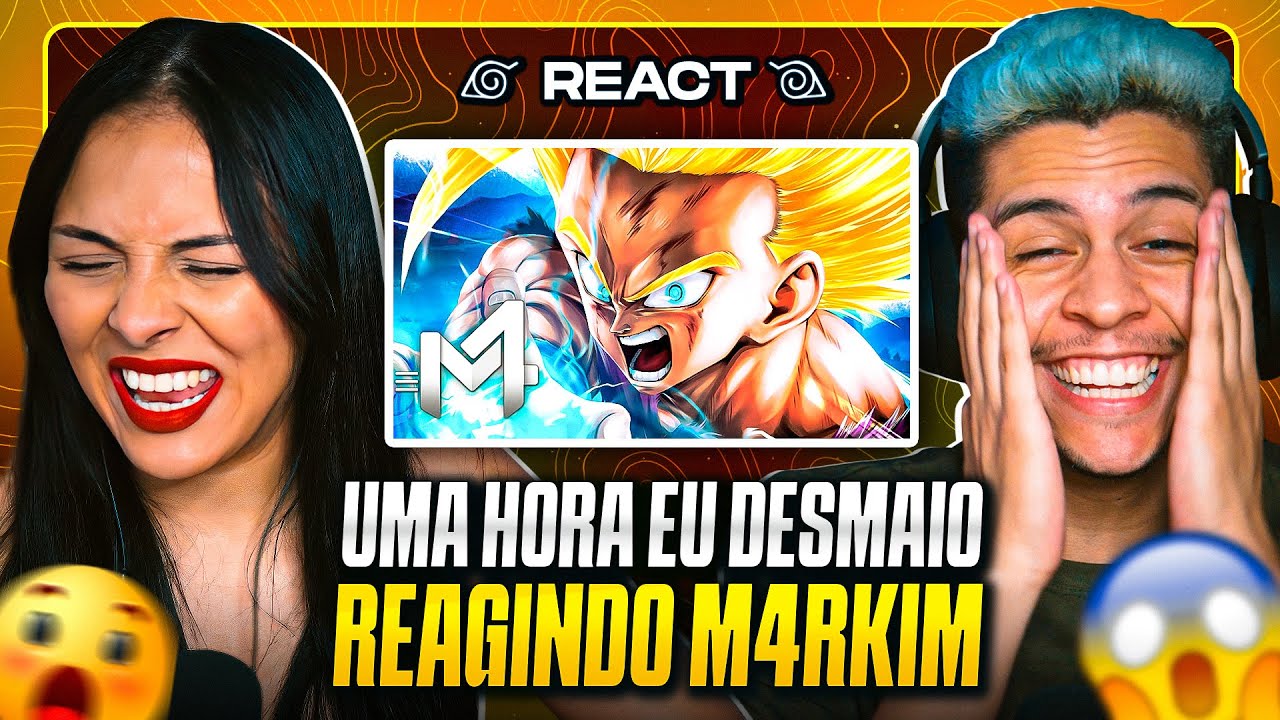 M4RKIM - Gohan (Dragon Ball Z) - Saiyajin 2 | [Casal Jounin React] 🔥
