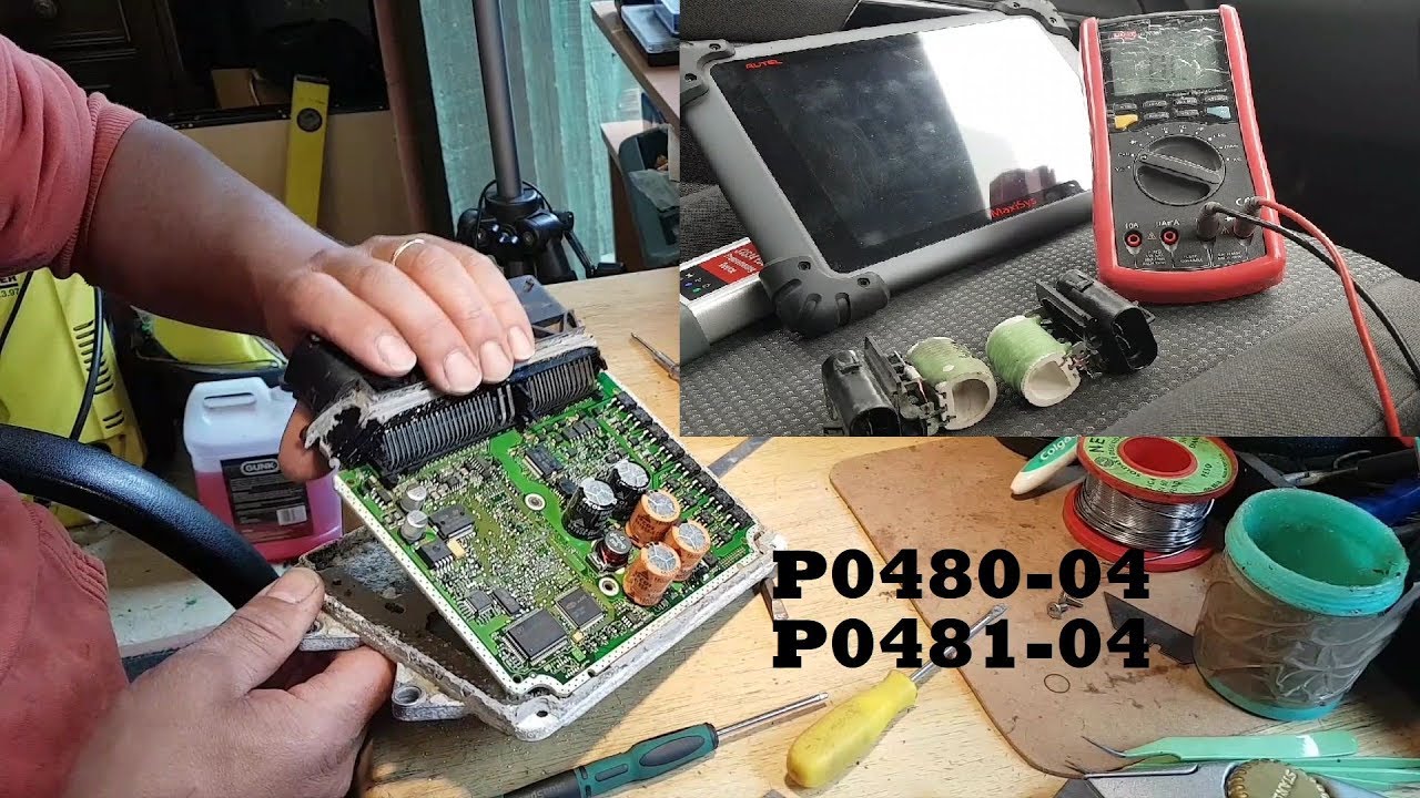 Vauxhall Opel Corsa D 1.3Cdti P0480 and P0481. Fault finding and repair.