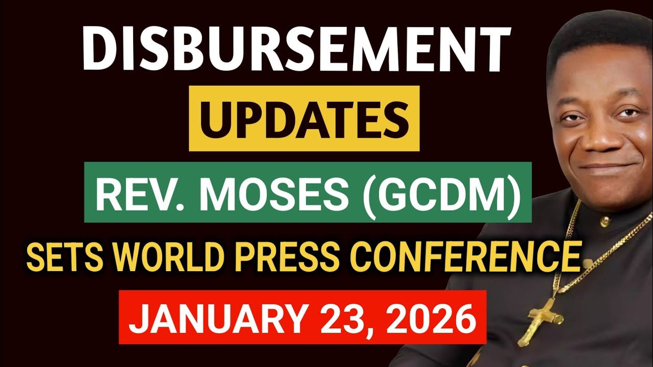 Breaking Announcement: Rev. Moses From Abuja Sets Jan 31, 2026 for World Press Conference